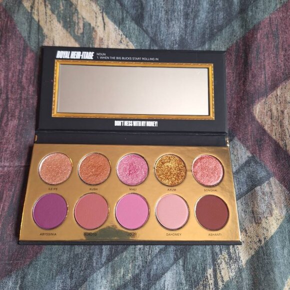 💖 UOMA Beauty – Black Magic “Royal Heritage” Eyeshadow Palette (Swatched) - Picture 1 of 5